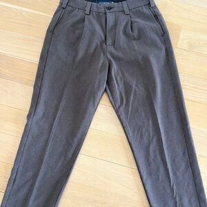 Abercrombie & Fitch Men's Dark Brown Pants houndstooth perfect like brand new 30